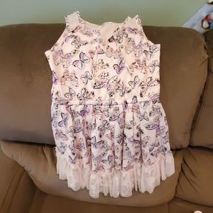 Girls butterfly dress